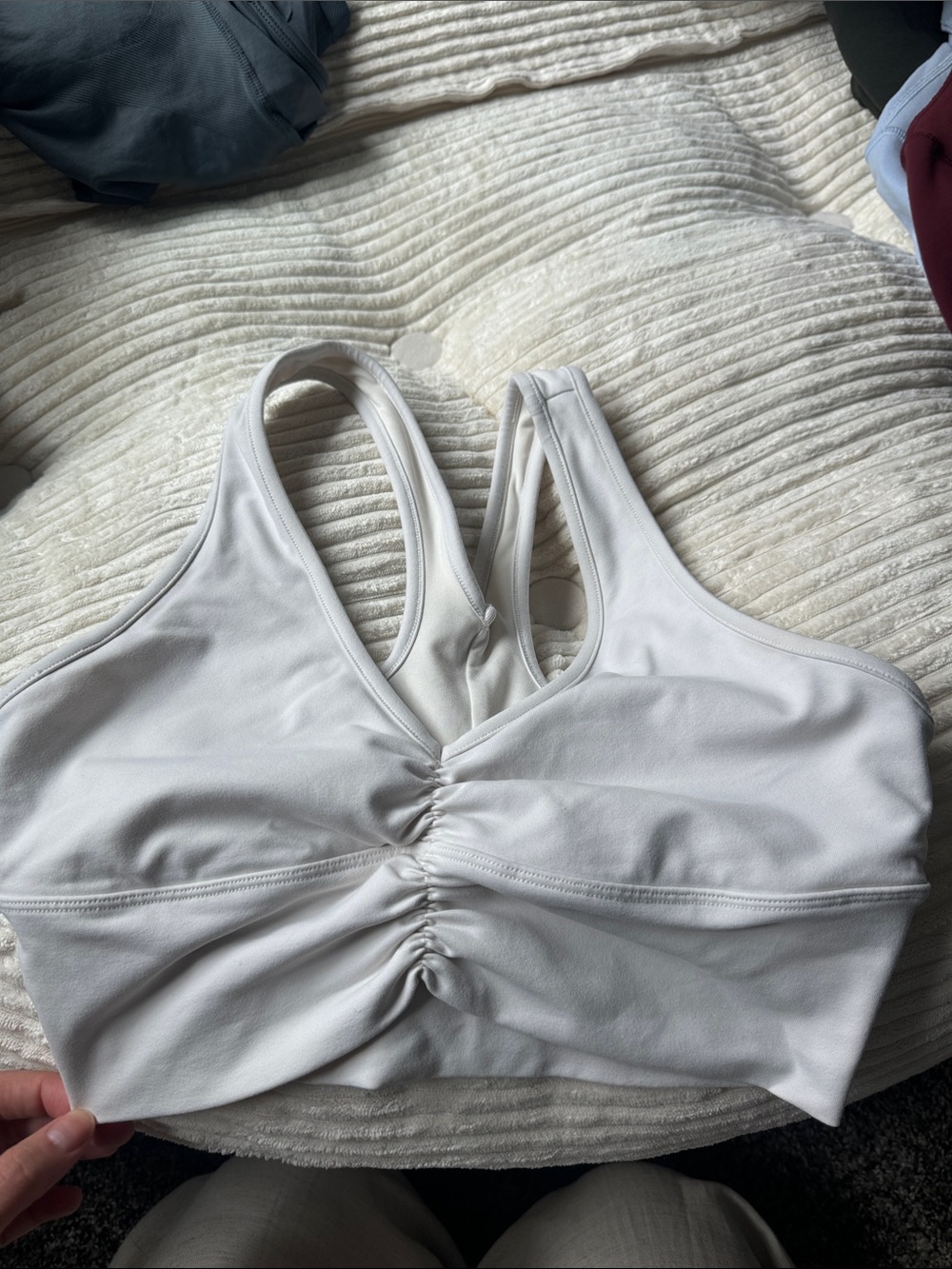 ALO Yoga Scrunched Sports Bra